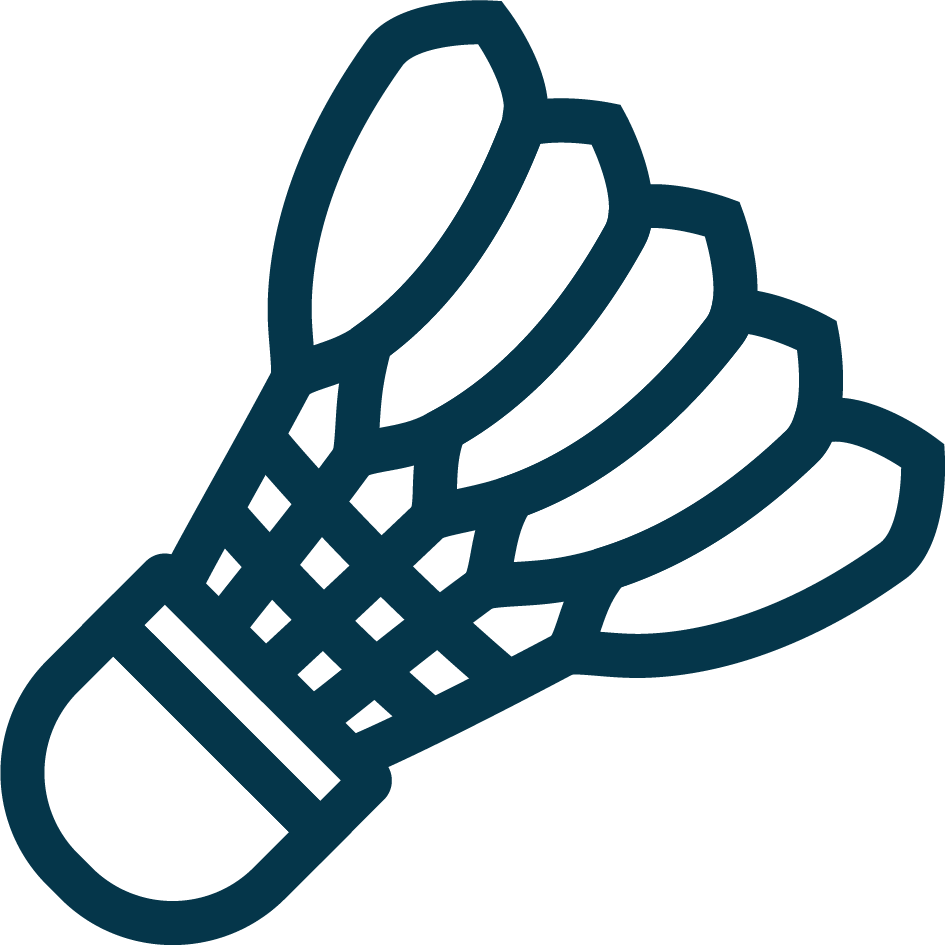 feathered, hybrid, or synthetic shuttlecocks